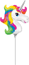 Rainbow Unicorn Folieballong