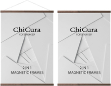 2 In 1 Magnetic Frame Home Decoration Frames Brown ChiCura