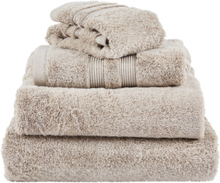 Fontana Towel Organic Home Textiles Bathroom Textiles Towels & Bath Towels Beige Mille Notti*Betinget Tilbud
