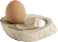 Egg Tray Organic S/4 Home Tableware Bowls Egg Cups Brun Muubs*Betinget Tilbud
