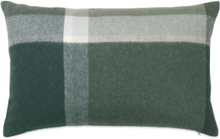 Manhattan Cushion Cover Home Textiles Cushions & Blankets Cushions Grønn ELVANG*Betinget Tilbud
