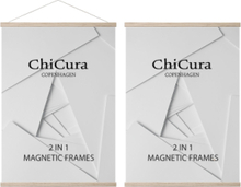 2 In 1 Magnetic Frame Home Decoration Frames Brown ChiCura