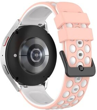 Til Samsung, Huawei, Huami, Polar Universal Watch Band Silikone 20 mm Urrem med Multi Runde Huller