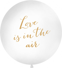 Jätteballong Love Is In The Air Guld