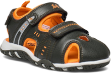 Runn Shoes Summer Shoes Sandals Svart Leaf*Betinget Tilbud