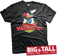 Woody Woodpecker Classic Logo Big & Tall T-Shirt, T-Shirt