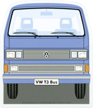 Volkswagen T3 Bus IJskrabber Blauw