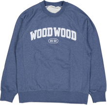 Blå Wood Wood Hester Ivy Sweatshirt Genser