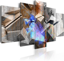 Lærredstryk Abstract Cubes