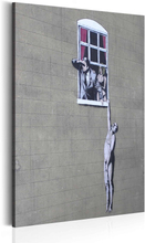 Lærredstryk Well Hung Lover by Banksy