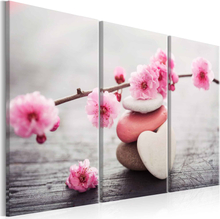 Lærredstryk Zen: Cherry Blossoms II