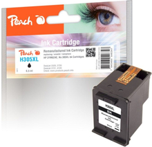 Peach 305XL Bläckpatron Svart kompatibel med HP-skrivare