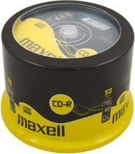 Maxell CD-R 52x 80min 50-pack cakebox
