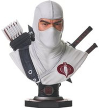 Diamond Select G.I. Joe: A Real American Hero Legends In 3D 1/2 Scale Bust - Storm Shadow