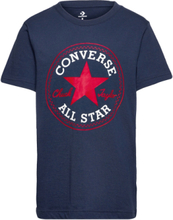 Cnvb Chuck Patch Tee / Cnvb Chuck Patch Tee T-shirts Short-sleeved Marineblå Converse*Betinget Tilbud