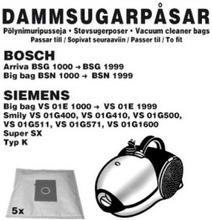 Dammpåsar Bosch 5st (1059CH)