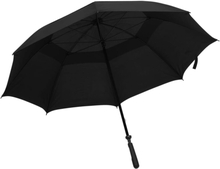 Paraply 130 cm sort