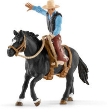 Schleich horse club western cowboy i sadlen 41416
