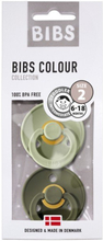 BIBS Colour Latex Napp 2-pack 6-18m (Sage/Hunter Green)