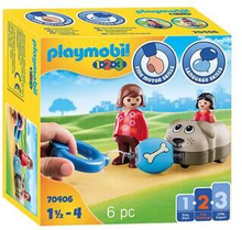 Playmobil 1.2.3. hundetog - 70406