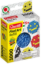 Quercetti pixel art refill blå, 1000 stk.