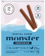 Hundtugg Monster Dental Chew Vegetarian M 28-p
