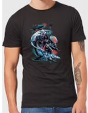 Aquaman Black Manta & Ocean Master Men's T-Shirt - Black - S