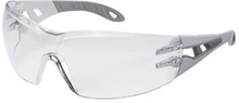 Sikkerhedsbrille Uvex Pheos, grå med klar linse