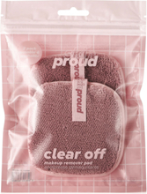 Clear Off - Microfibre Pads Beauty WOMEN Skin Care Face Cleansers Accessories Rosa Skin Proud*Betinget Tilbud