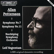 Pettersson Allan: Symfoni 7 & 11 (Segerstam)