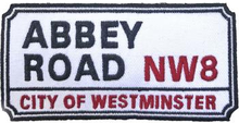 Road Sign: Standard Patch/Abbey Road NW London Sign