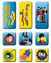 The Beatles: Fridge Magnet Set/Yellow Submarine