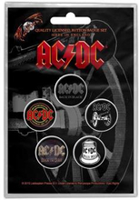 AC/DC: Button Badge Pack/For Those About To Rock (Retail Pack)