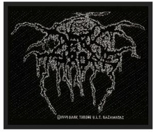 Darkthrone: Standard Patch/Lurex Logo (Loose)