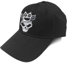 Five Finger Death Punch: Unisex Baseball Cap/Logo (Sonic Silver)