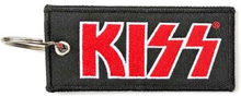 KISS: Keychain/Red Logo (Double Sided Patch)