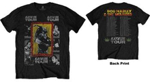 Bob Marley: Unisex T-Shirt/Kaya Tour (Back Print) (Large)