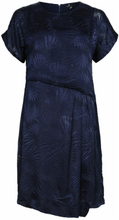 Marine Blue Godske -kjole med struktur i stoffet fra Molly Jo - Marine Blue Dresses