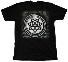 HIM: Unisex T-Shirt/Album Symbols (Large)