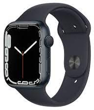 Apple Watch Series 7 GPS 45mm Midnight Aluminium Sportsrem Midnight