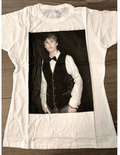 Justin Bieber: Ladies T-Shirt/Tux (Ex Tour) (Small)