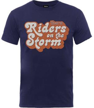 The Doors: Unisex T-Shirt/Riders on the Storm Logo (Small)