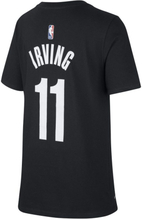 Kyrie Irving Nets Older Kids' Nike Dri-FIT NBA T-Shirt - Black