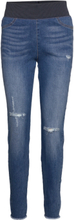 Fqshantal-Pa-Ankel-Broken Bottoms Jeans Slim Blue FREE/QUENT
