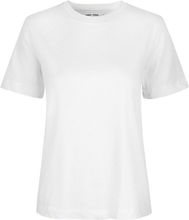 White Samsøe Samsøe Camino T-skjorte SS 6024 T-skjorte