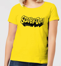 Scooby Doo Retro Mono Logo Women's T-Shirt - Yellow - S - Yellow