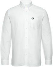 Oxford Shirt Tops Shirts Casual White Fred Perry