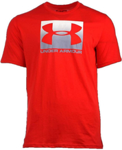 Kortærmet T-shirt til Mænd BOXED SPORTSTYLE Under Armour 1329581 600 Rød S