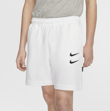 Nike Sportswear Swoosh Men's French Terry Shorts - White