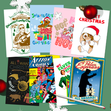 Mixed Christmas Greeting Cards 8-Pack Option 1